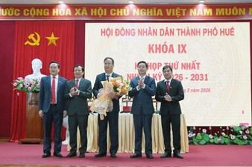 Phê chuẩn nhân sự Chủ tịch, Phó Chủ tịch HĐND thành phố Huế nhiệm kỳ 2026 - 2031