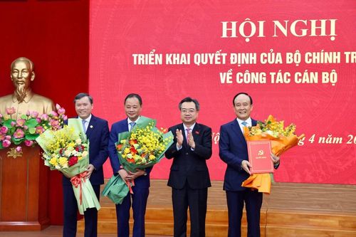Điều động, bổ nhiệm 3 Phó Trưởng Ban Chính sách, chiến lược Trung ương