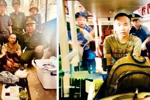 Lực lượng Hải quan phát hiện súng và ma túy giấu trong hành lý qua cửa khẩu Lao Bảo