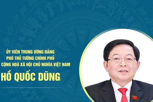 Tiểu sử Phó Thủ tướng Chính phủ Hồ Quốc Dũng