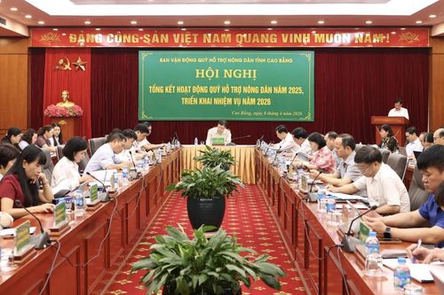 Ban vận động Quỹ hỗ trợ nông dân triển khai nhiệm vụ năm 2026