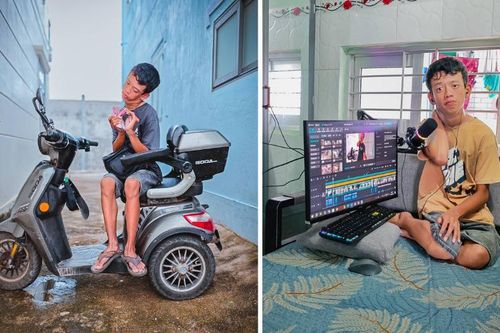 Cuộc sống rực rỡ của chàng trai bại não đảo Phú Quý