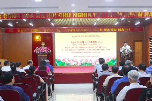 Phường Định Công phát động Cuộc thi chính luận và Hội thi báo cáo viên, tuyên truyền viên giỏi năm 2026