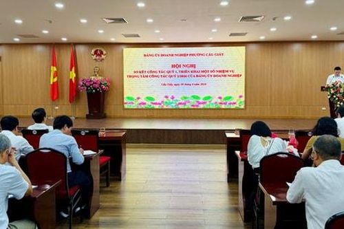 Đảng ủy Doanh nghiệp phường Cầu Giấy: Kiện toàn tổ chức, hướng tới kỷ nguyên mới