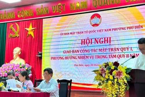 Phường Phú Diễn: Chăm lo an sinh, đẩy mạnh phong trào tự quản ở cơ sở