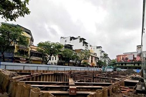 Bể chứa nước ngầm chợ Hàng Da: Lời giải chống ngập giữa lòng Thủ đô