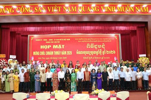 Cần Thơ họp mặt mừng Tết Chôl Chnăm Thmây 2026 của đồng bào Khmer