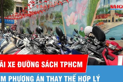 Giữ xe tại Đường sách TPHCM: Tìm phương án hài hòa giữa tiện ích và mỹ quan