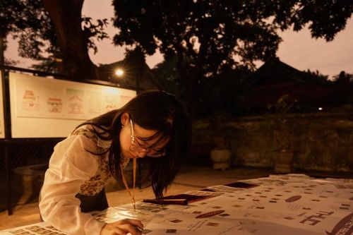 'Vườn Ánh sáng' kỷ niệm 950 năm thành lập Quốc Tử Giám
