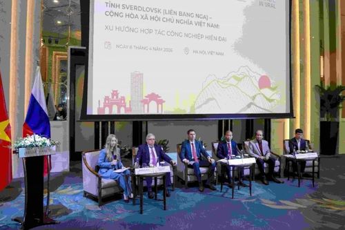 Tiềm năng hợp tác công nghiệp giữa tỉnh Sverdlovsk (Nga) và Việt Nam