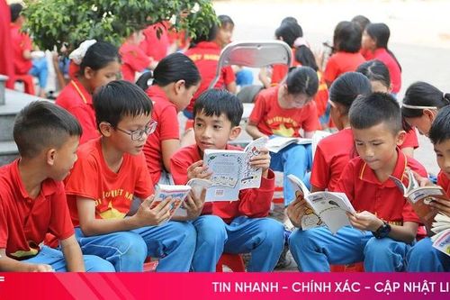 Sôi nổi ngày hội đọc sách tại các trường học Hà Tĩnh