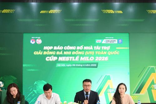 Nestlé MILO truyền cảm hứng năng động tại giải bóng đá Nhi đồng toàn quốc