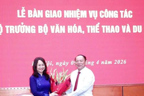 Tân Bộ trưởng Bộ Văn hóa, Thể thao và Du lịch chính thức nhận nhiệm vụ