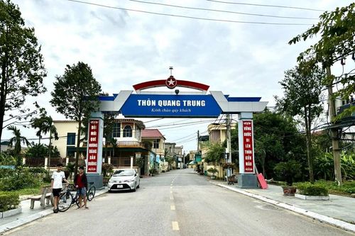 Làng quê đáng sống - thôn văn hóa tiêu biểu