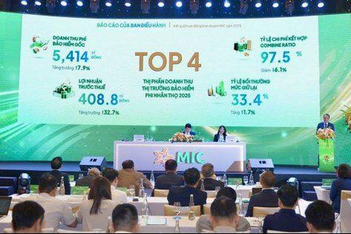 ĐHĐCĐ MIC: Quý I ước lãi 128 tỷ đồng, sáp nhập các đơn vị thành viên không ảnh hưởng tiêu cực đến KQKD