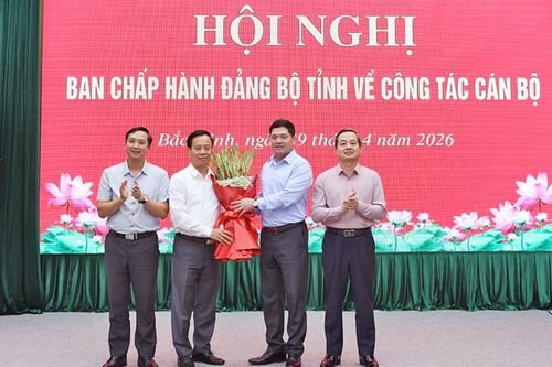 Đồng chí Đinh Đức Cảnh giữ chức Chủ nhiệm Ủy ban Kiểm tra Tỉnh ủy Bắc Ninh