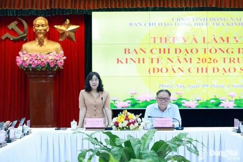 Đồng Nai quyết liệt trong công tác Tổng điều tra kinh tế năm 2026