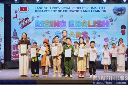 Sôi nổi Ngày hội giao lưu tiếng Anh cho học sinh tiểu học cấp tỉnh năm học 2025 - 2026