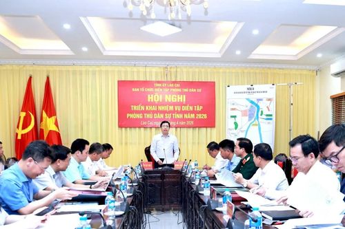 Triển khai nhiệm vụ diễn tập phòng thủ dân sự tỉnh năm 2026