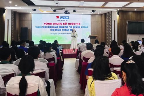 Khai mạc Vòng chung kết Cuộc thi Thanh thiếu niên hành động ứng phó biến đổi khí hậu tỉnh Quảng Trị