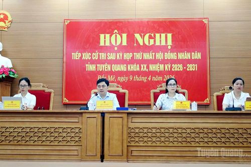 Tổ đại biểu số 1 HĐND tỉnh khóa XX tiếp xúc cử tri sau Kỳ họp thứ Nhất tại xã Bắc Mê