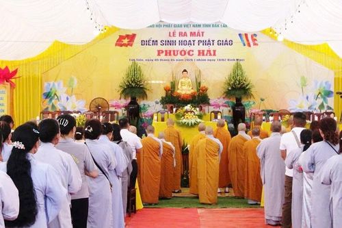 Đắk Lắk: Lễ ra mắt điểm sinh hoạt Phật giáo Phước Hải