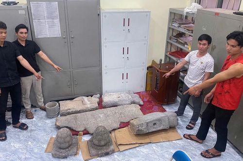 Hưng Yên: Đột nhập chùa Nôm lấy trộm nhiều hiện vật, 5 đối tượng bị bắt