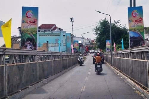 Đồng Tháp: Tạm đóng cầu Cầu Sắt Quay để sửa chữa, nâng cấp