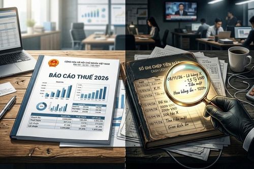 Hành vi sử dụng song song 2 hệ thống sổ kế toán tài chính bị xử phạt ra sao?