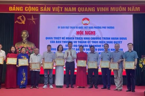 Phường Phú Thượng quán triệt Nghị quyết số 02 và tổng kết công tác bầu cử