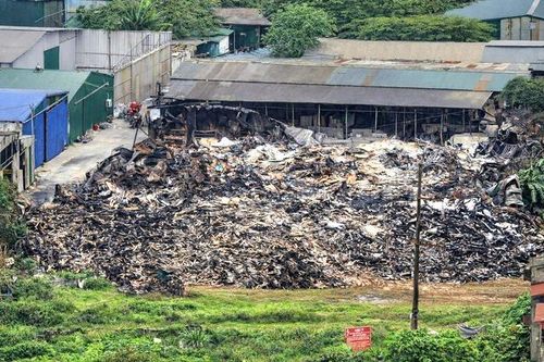 Hà Nội: Ngoài xưởng gỗ bị cháy, phường Thanh Liệt còn nhiều công trình vi phạm trên đất nông nghiệp
