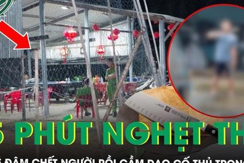 15 phút nghẹt thở khống chế nghi phạm đâm chết người rồi cầm dao cố thủ trong nhà