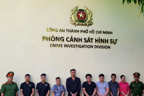 Bắt 08 đối tượng núp bóng doanh nghiệp mua bán nợ để cưỡng đoạt tài sản