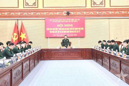 Quân khu 2 triển khai chiến dịch tìm kiếm, quy tập và xác định danh tính hài cốt liệt sĩ với quyết tâm cao nhất