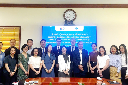 JICA tiếp tục hỗ trợ nâng cao năng lực đơn đăng ký sáng chế và nhãn hiệu của Cục Sở hữu trí tuệ