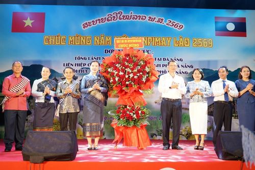 Lễ hội Tết cổ truyền Bunpimay Lào 2569 tại Đà Nẵng, thắt chặt tình hữu nghị Việt – Lào