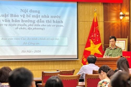 Ủy ban Biên giới quốc gia tìm hiểu Luật Bảo vệ bí mật nhà nước năm 2025