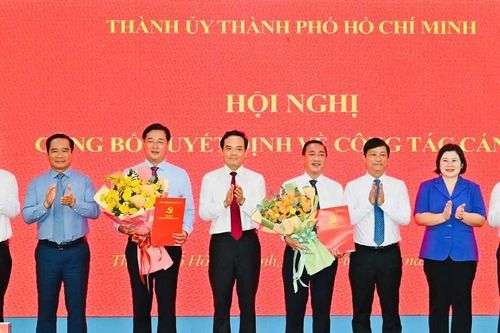 Phân công nhiệm vụ các lãnh đạo Thành ủy TPHCM
