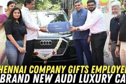 Một công ty thưởng 12 xe sang Audi cho nhân viên xuất sắc