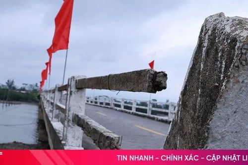 Cầu Hải Ninh xuống cấp, không đáp ứng nhu cầu lưu thông