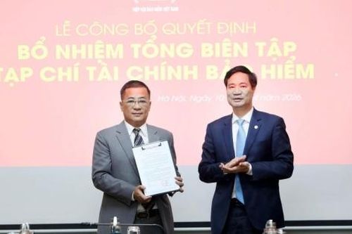 Nhà báo Nguyễn Phong Cầm giữ chức Tổng Biên tập Tạp chí Tài chính Bảo hiểm