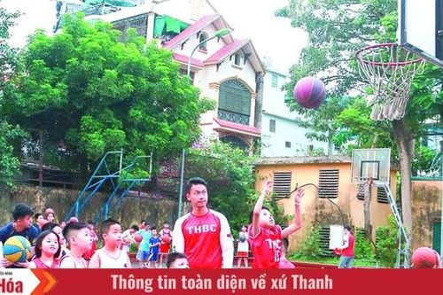 Bóng rổ thổi bùng đam mê thể thao trong học sinh