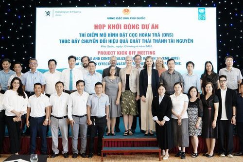 Khởi động Dự án DRS tại Phú Quốc: Thúc đẩy chuyển đổi hiệu quả chất thải thành tài nguyên