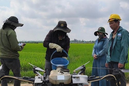 Thăng An đưa công nghệ vào đồng ruộng