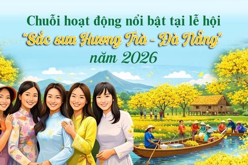 Chuỗi hoạt động nổi bật tại lễ hội 'Sắc sưa Hương Trà - Đà Nẵng' năm 2026