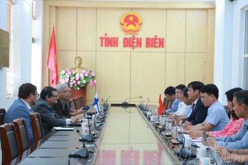UBND tỉnh làm việc với Đoàn công tác Đại sứ quán Phần Lan tại Việt Nam