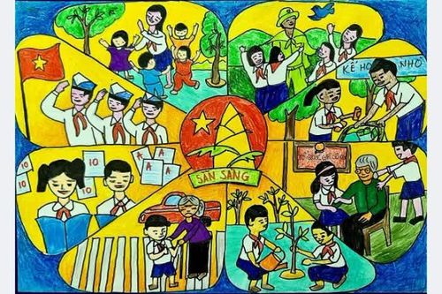 Thiếu nhi Việt Nam - Học tập tốt, rèn luyện chăm
