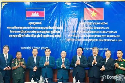 Đồng Nai - Kratie: Thắt chặt tình đoàn kết, hữu nghị biên giới, hợp tác toàn diện