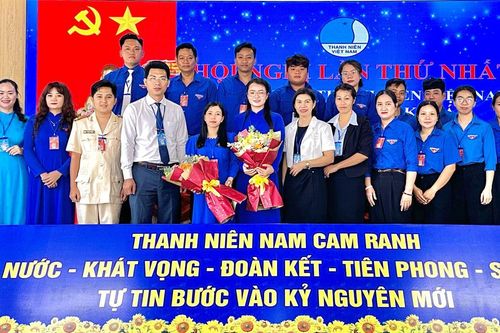 Đại hội đại biểu Hội Liên hiệp Thanh niên Việt Nam xã Nam Cam Ranh lần thứ I
