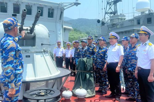 Học viện Hải quân kiểm tra chất lượng học viên thực tập tốt nghiệp cuối khóa tại các đơn vị